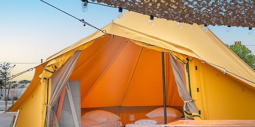Parque de campismo municipal de Faro já conta com nova oferta de tendas de Glamping